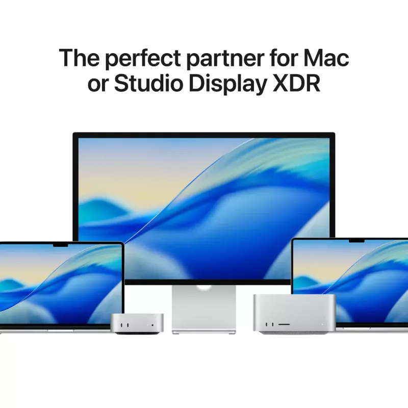 Monitor Apple Studio Display 27 Zoll 5K Ultra HD (5120×2880), LED, neigungsverstellbarer Ständer, Silber