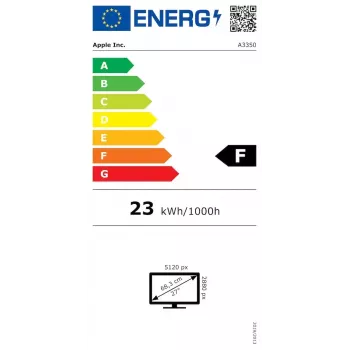 Monitor Apple Studio Display 27 Zoll 5K (5120×2880) LED, Standardglas, VESA-Halterung, Silber