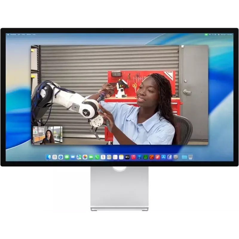 Monitor Apple Studio Display 27 Zoll (68,6 cm) 5K Ultra HD LED, Nanotexturglas, VESA-Halterungsadapter, Silber