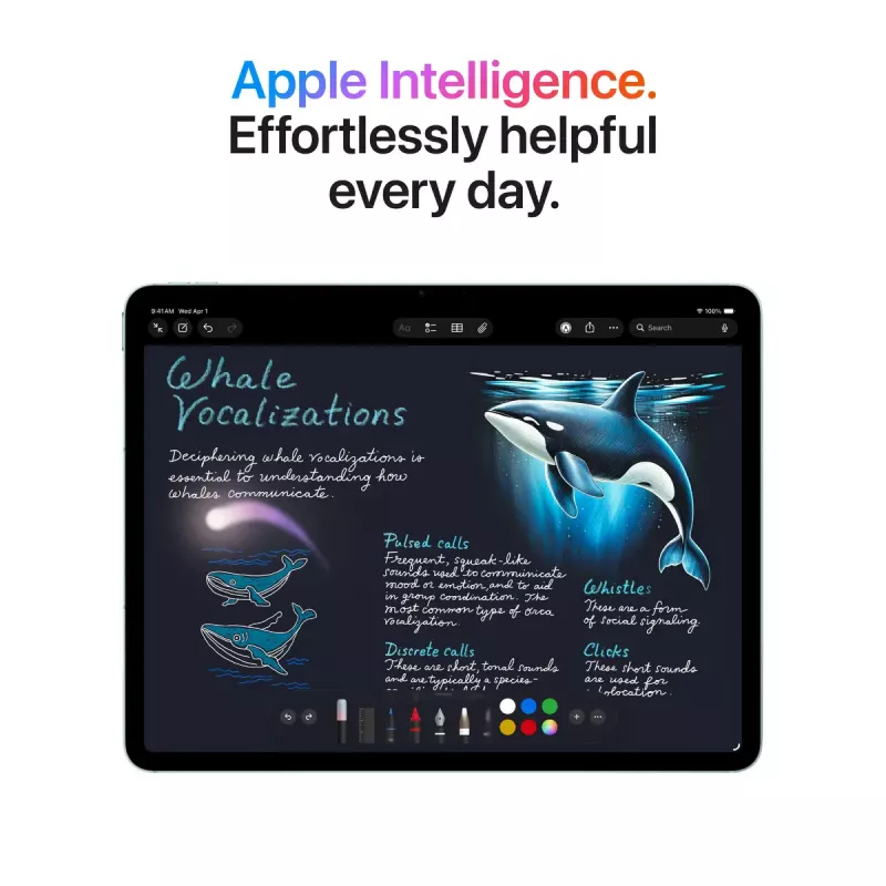 Tablet Apple iPad Air 13 Zoll (33 cm) Wi‑Fi + Cellular 512 GB, M4, 12 GB RAM, Starlight