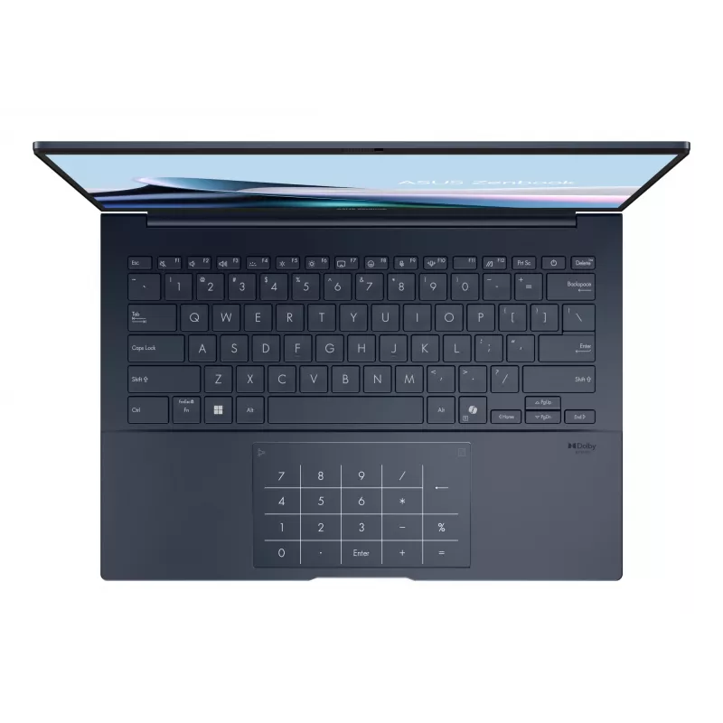 Laptop ASUS Zenbook 14 OLED UX3405CA — Intel Core Ultra 7 255H, 14 Zoll 3K Touch, 32 GB LPDDR5x, 1 TB SSD, Intel Arc 140T, Windows 11 Home, Blau