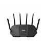 Tabletop-Router ASUS RT-BE90U BE9400 AiMesh — Tri-Band Wi‑Fi 7 (2,4/5/6 GHz), 9400 Mbit/s, 2,5 Gigabit Ethernet, 4× RJ‑45 LAN, USB, Schwarz