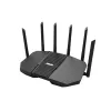 Tabletop-Router ASUS RT-BE90U BE9400 AiMesh — Tri-Band Wi‑Fi 7 (2,4/5/6 GHz), 9400 Mbit/s, 2,5 Gigabit Ethernet, 4× RJ‑45 LAN, USB, Schwarz