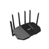 Tabletop-Router ASUS RT-BE90U BE9400 AiMesh — Tri-Band Wi‑Fi 7 (2,4/5/6 GHz), 9400 Mbit/s, 2,5 Gigabit Ethernet, 4× RJ‑45 LAN, USB, Schwarz