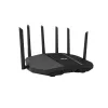 Tabletop-Router ASUS RT-BE90U BE9400 AiMesh — Tri-Band Wi‑Fi 7 (2,4/5/6 GHz), 9400 Mbit/s, 2,5 Gigabit Ethernet, 4× RJ‑45 LAN, USB, Schwarz