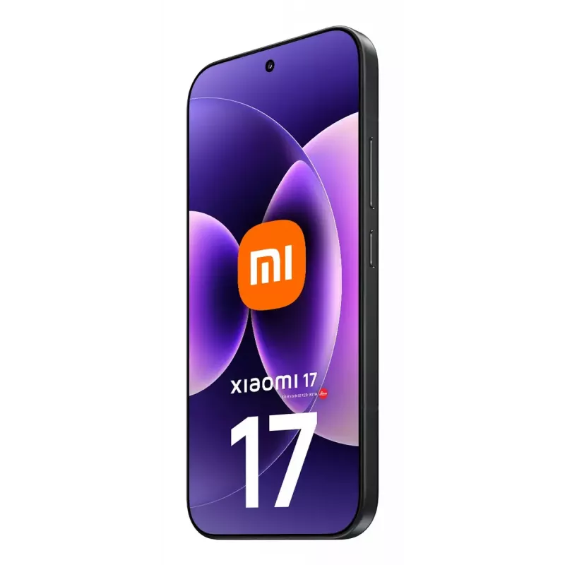Smartphone Xiaomi 17 — 16 cm (6,3 Zoll) Display, Snapdragon 8 Elite Gen 5, 12 GB RAM, 512 GB, 50 MP Triple-Kamera, 6330 mAh, Schwarz