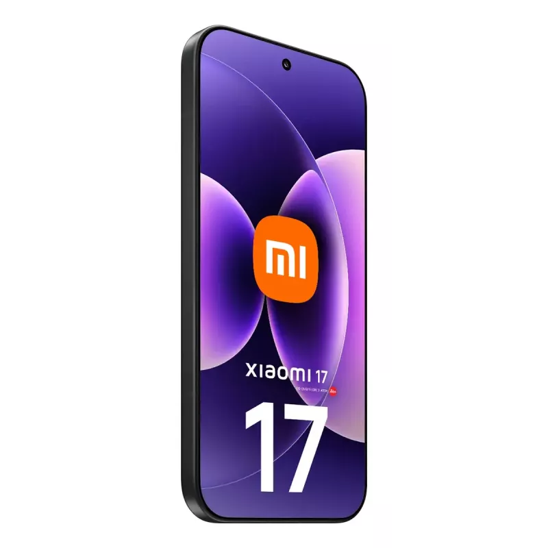 Smartphone Xiaomi 17 — 16 cm (6,3 Zoll) Display, Snapdragon 8 Elite Gen 5, 12 GB RAM, 512 GB, 50 MP Triple-Kamera, 6330 mAh, Schwarz