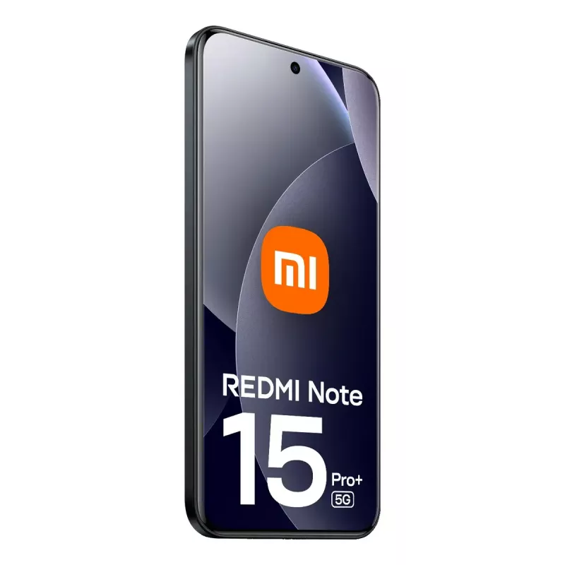 Smartphone Xiaomi Redmi Note 15 Pro+ 5G — 6,83 Zoll AMOLED, 2772×1280, Snapdragon, 8 GB RAM, 256 GB, 6500 mAh, Schwarz
