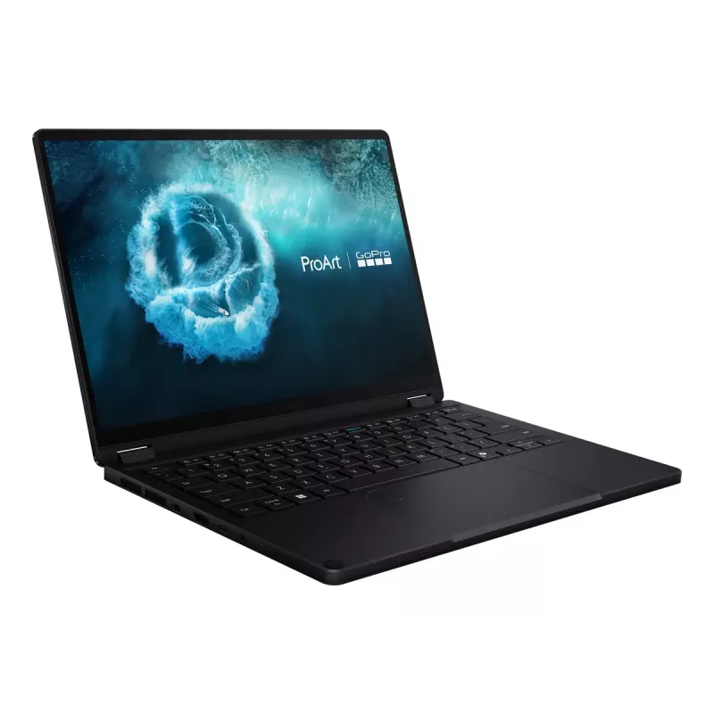 Convertible 2-in-1 Laptop ASUS ProArt PX13 HN7306EAC GoPro Edition — AMD Ryzen AI Max+ 395, 3 GHz, 13,3 Zoll 3K Touch, 128 GB LPDDR5x, 1 TB SSD, Windows 11 Pro, Schwarz