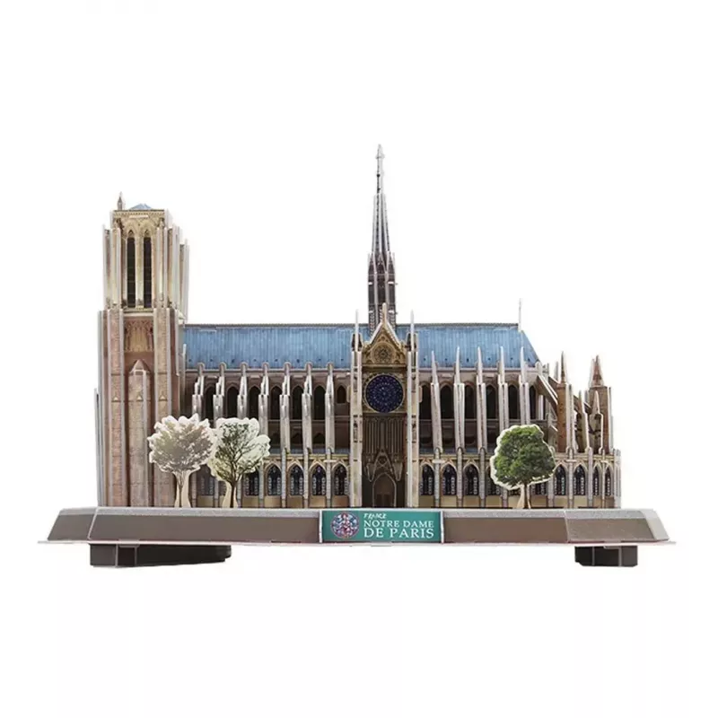 3D Puzzle CubicFun Notre Dame (Licht) — Modell DA-20509, leichte beleuchtete Ausgabe