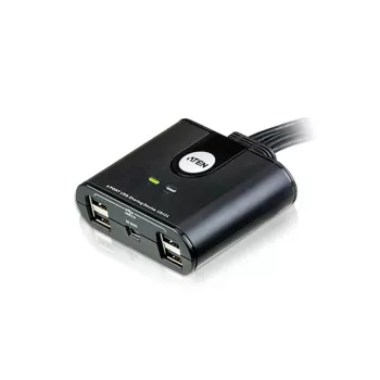 ATEN 4-Port USB 2.0 Peripherie-Sharing-Gerät
