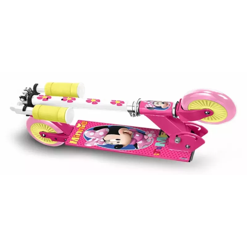 Scooter Pulio STAMP 2-Wheel Minnie — Kinder-Tretroller mit zwei Rädern, kompaktes Design
