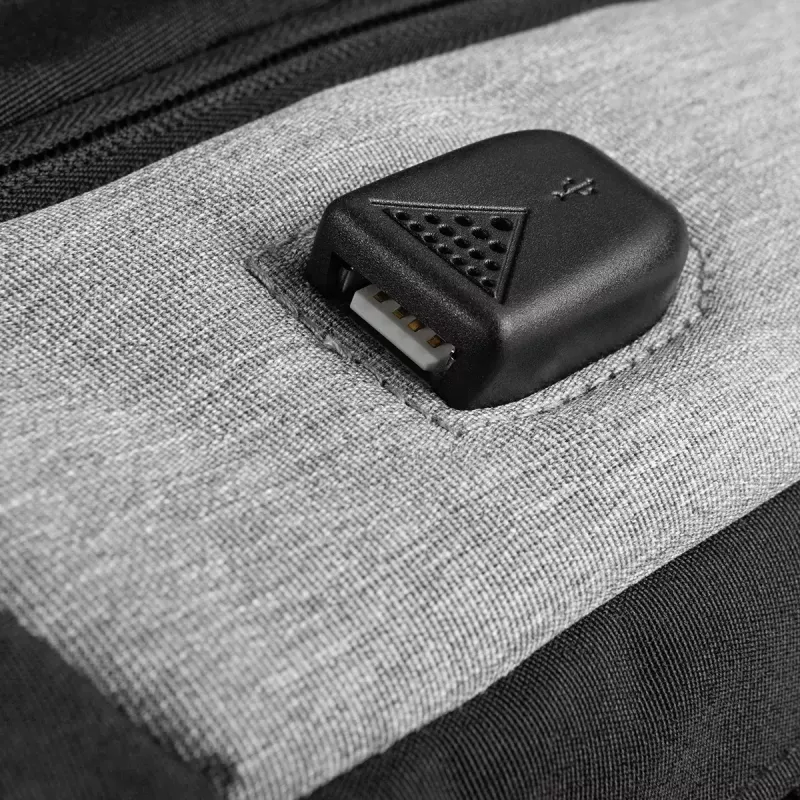 Rucksack Modecom SMART 15 Schwarz/Grau Polyester 15,6 Zoll