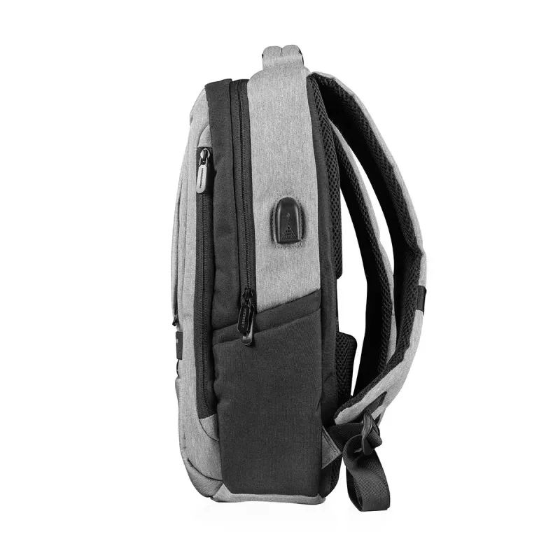 Rucksack Modecom SMART 15 Schwarz/Grau Polyester 15,6 Zoll