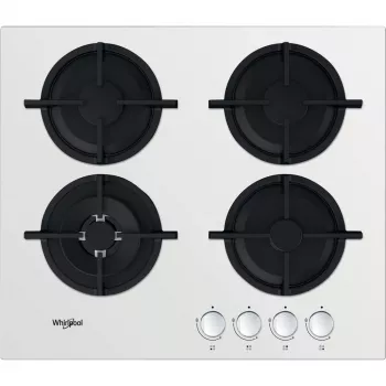 Whirlpool AKT 625/WH Schwarz, Weiß Einbau 60 cm Gas 4 Zone(n)
