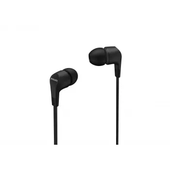 Kabelgebundenes In-Ear-Headset Philips TAE1105BK/00 — schwarz, intraaural, 1,2 m Kabel, 14,7 g