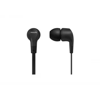 Kabelgebundenes In-Ear-Headset Philips TAE1105BK/00 — schwarz, intraaural, 1,2 m Kabel, 14,7 g