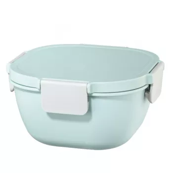 Hama 00181585 Lunchbox Lunchbehälter 1,7 l Polypropylen (PP), Silikon Grau, Hellblau 1 Stk.