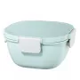 Hama 00181585 Lunchbox Lunchbehälter 1,7 l Polypropylen (PP), Silikon Grau, Hellblau 1 Stk.