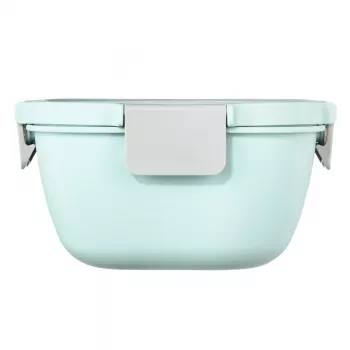 Hama 00181585 Lunchbox Lunchbehälter 1,7 l Polypropylen (PP), Silikon Grau, Hellblau 1 Stk.