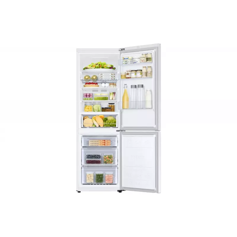 Freistehender Kühlschrank Samsung RB34C672EWW – 344 l Gesamt (Kühlteil 230 l / Gefrierteil 114 l), No Frost, Weiß