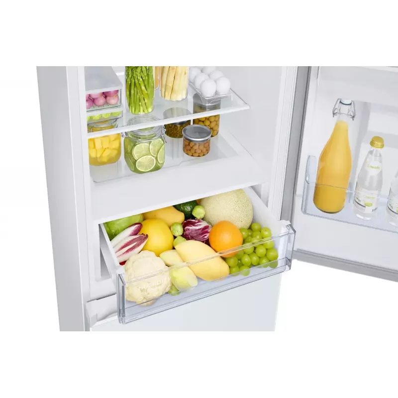 Freistehender Kühlschrank Samsung RB34C672EWW – 344 l Gesamt (Kühlteil 230 l / Gefrierteil 114 l), No Frost, Weiß