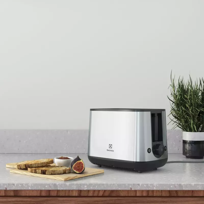 Electrolux E3T1-3ST 7 2 Scheiben 800 W Grau, Edelstahl