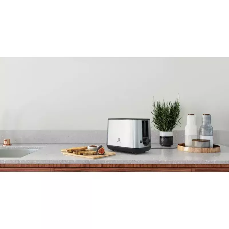 Electrolux E3T1-3ST 7 2 Scheiben 800 W Grau, Edelstahl