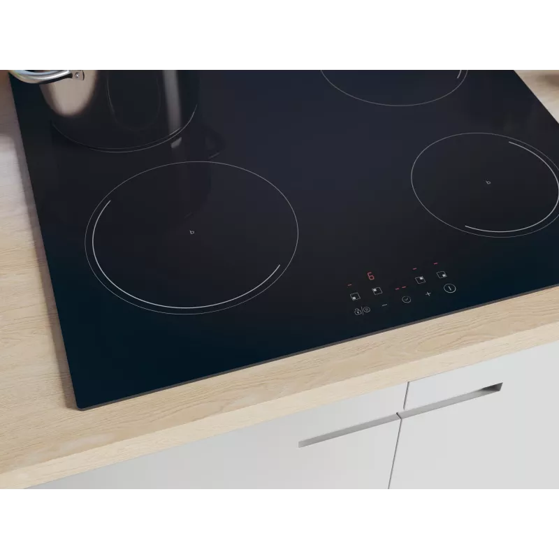Candy Idea CI642CBB/1 Schwarz Einbau 60 cm Induktionskochfeld mit Zonen 4 Zone(n)
