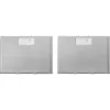 Whirlpool AKR 685/1 IX Wandmontiert Edelstahl 395 m³/h