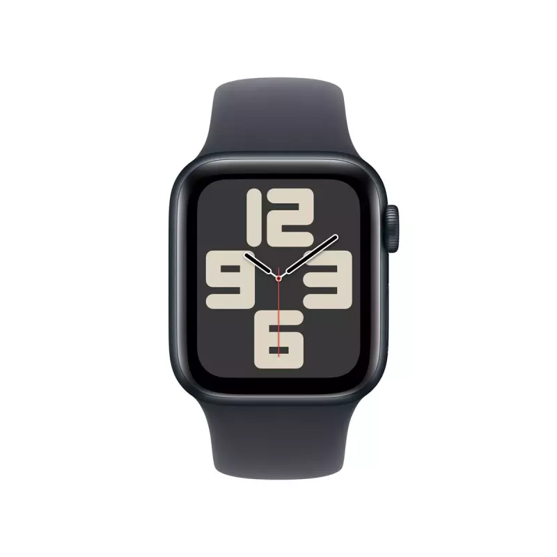 Smartwatch Apple Watch SE GPS + Cellular 40 mm Midnight Aluminiumgehäuse mit Midnight Sportarmband – S/M
