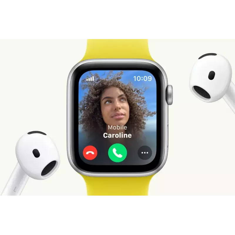 Smartwatch Apple Watch SE GPS + Cellular 40 mm Midnight Aluminiumgehäuse mit Midnight Sportarmband – S/M