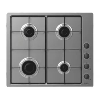 Candy Smart CHW6LBX/4U Edelstahl Einbau 60 cm Gas 4 Zone(n)