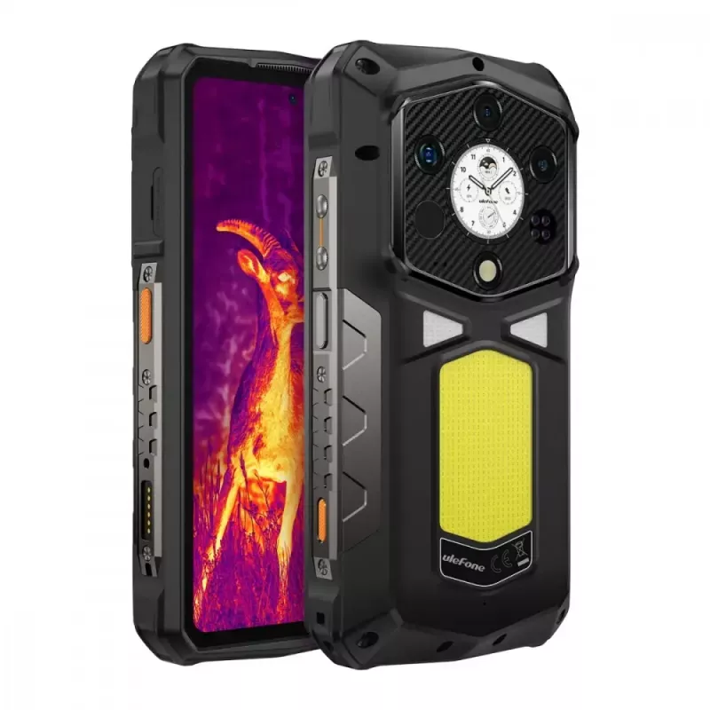 UleFone Smartphone Armor 29 Pro Thermal 5G 16/512GB robustes Smartphone mit Wärmebildkamera, 16GB RAM, 512GB Speicher