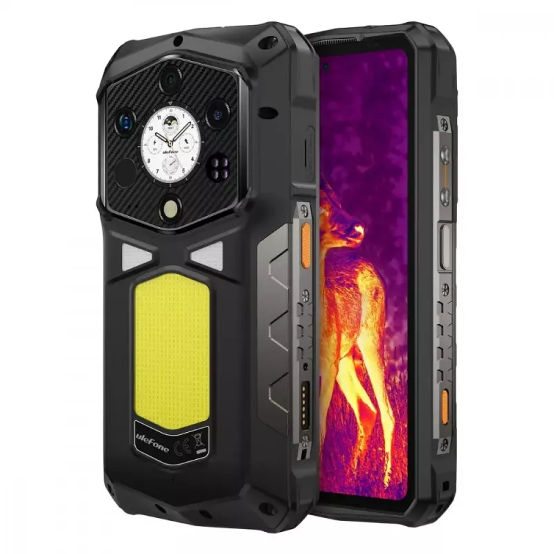 UleFone Smartphone Armor 29 Pro Thermal 5G 16/512GB robustes Smartphone mit Wärmebildkamera, 16GB RAM, 512GB Speicher