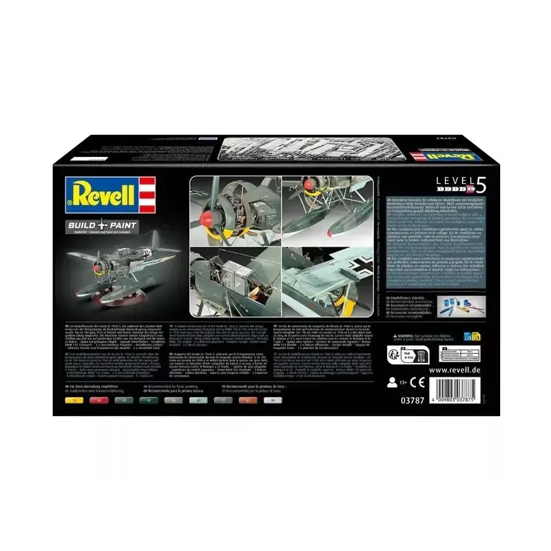 Plastikmodellbausatz REVELL ARADO AR 196A-3 Wasserflugzeug im Maßstab 1:32
