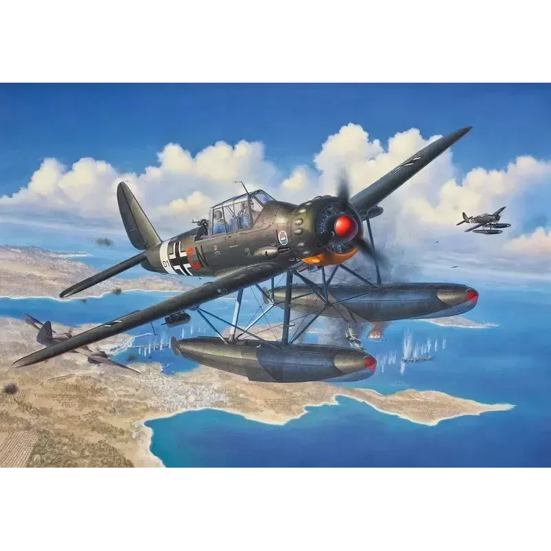 Plastikmodellbausatz REVELL ARADO AR 196A-3 Wasserflugzeug im Maßstab 1:32