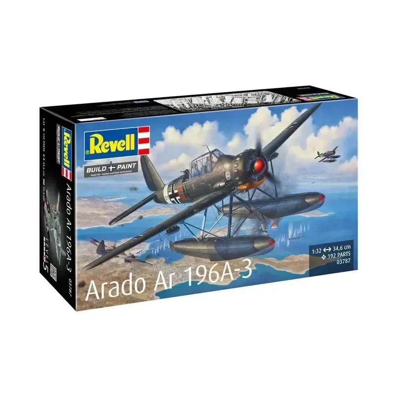Plastikmodellbausatz REVELL ARADO AR 196A-3 Wasserflugzeug im Maßstab 1:32