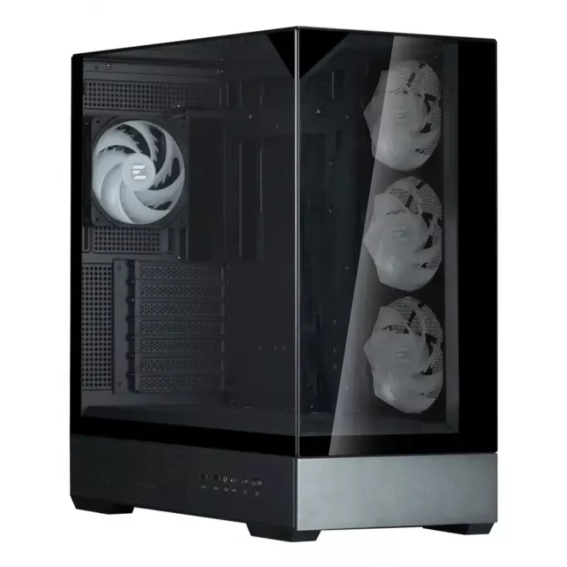 PC-Gehäuse Zalman P40 Prism Plus Midi Tower Schwarz