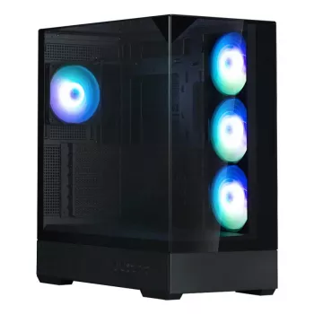 PC-Gehäuse Zalman P40 Prism Plus Midi Tower Schwarz