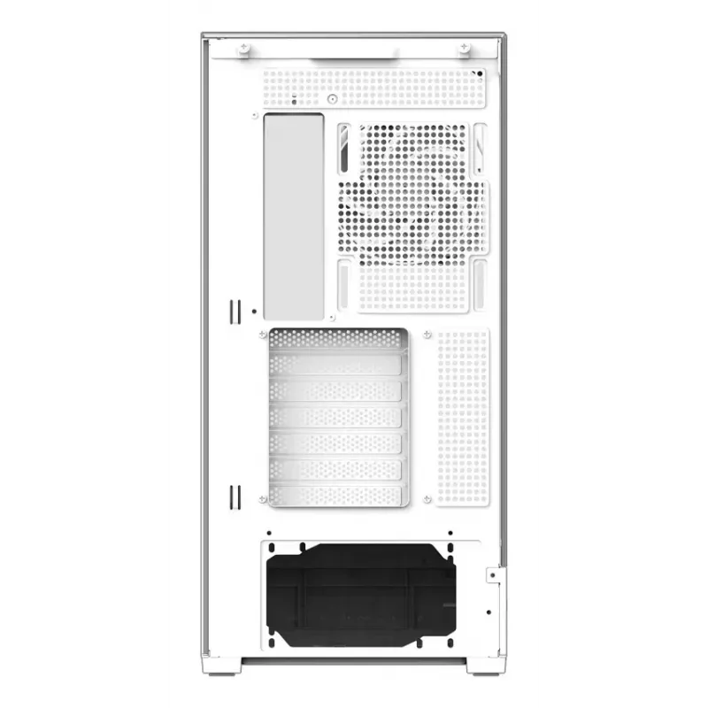 PC-Gehäuse Zalman P40 Prism Plus Weiß Midi Tower
