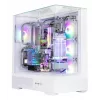 PC-Gehäuse Zalman P40 Prism Plus Weiß Midi Tower