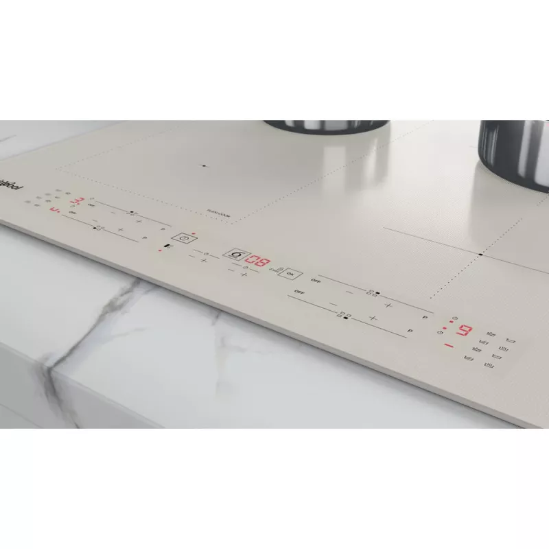 Whirlpool WLB6860NE/S Silber Einbau-Induktionskochfeld 4 Zonen