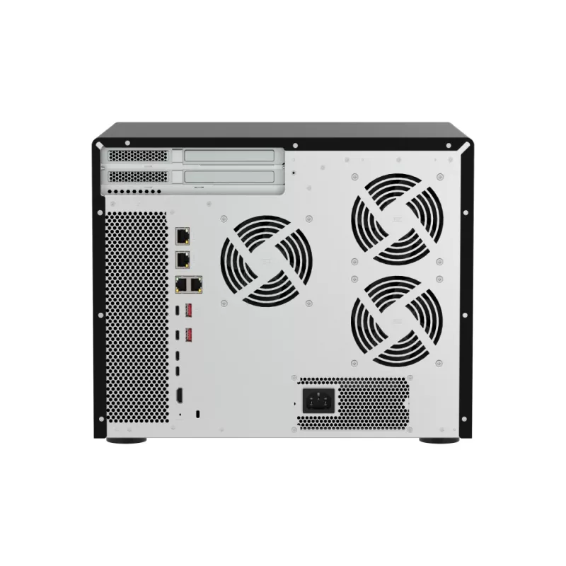 QNAP TVS-AIH1688ATX-U7-32G NAS/Speicherserver Tower 32 GB DDR5 0 TB QuTS hero Black