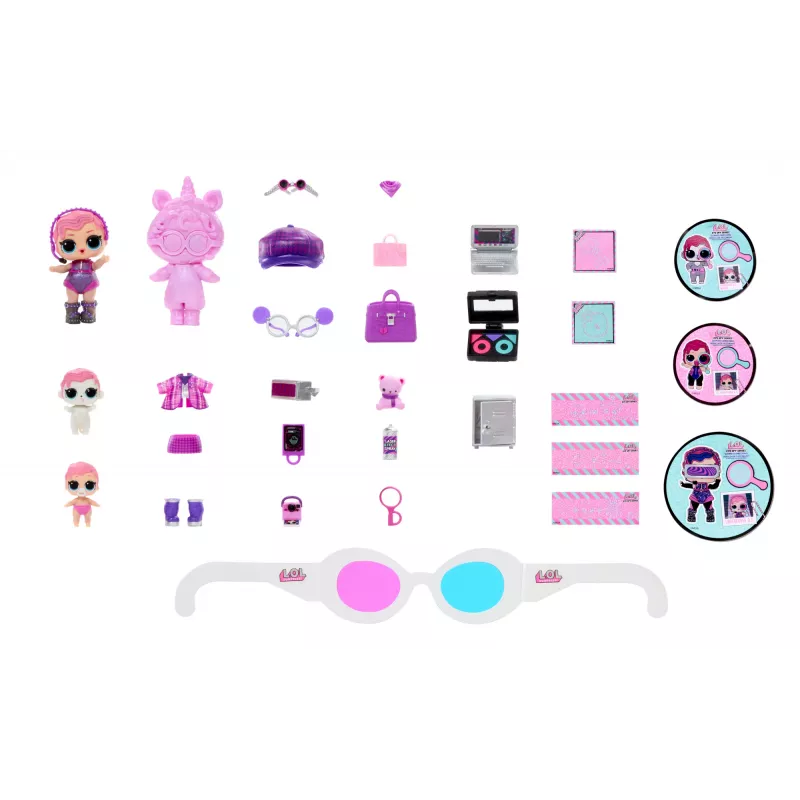 Mini Puppe L.O.L. Surprise! Eye Spy Ultimate Unboxing Mehrfarbig