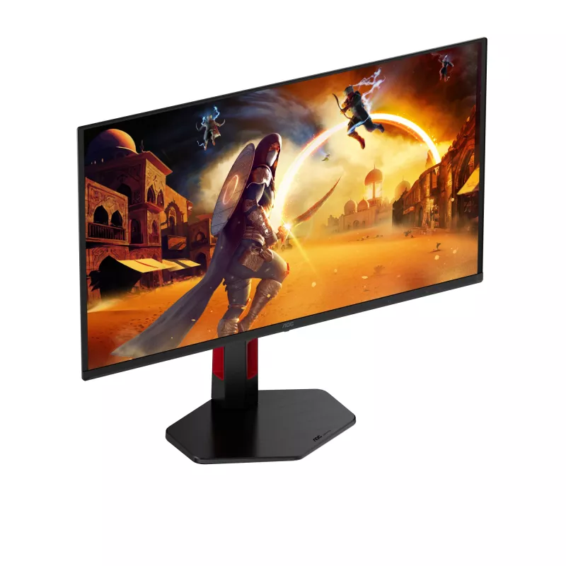 AOC G4 Q27G4SDR Computermonitor 67,3 cm (26,5 Zoll) 2560 x 1440 Pixel Quad HD QD-OLED Schwarz, Rot