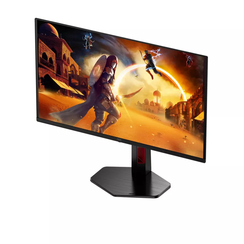 AOC G4 Q27G4SDR Computermonitor 67,3 cm (26,5 Zoll) 2560 x 1440 Pixel Quad HD QD-OLED Schwarz, Rot