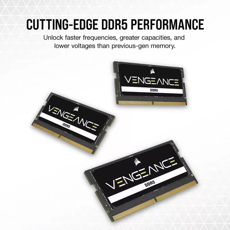 Laptop-Speicher CORSAIR Vengeance DDR5 24 GB SO-DIMM 4800 MHz 262-Pin 1,1 V CL40