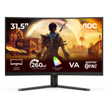 AOC G4 C32G42ZE Computermonitor 80 cm (31,5 Zoll) 1920 x 1080 Pixel Full HD LED Schwarz, Rot