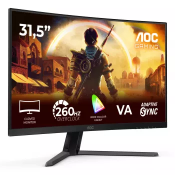 AOC G4 C32G42ZE Computermonitor 80 cm (31,5 Zoll) 1920 x 1080 Pixel Full HD LED Schwarz, Rot